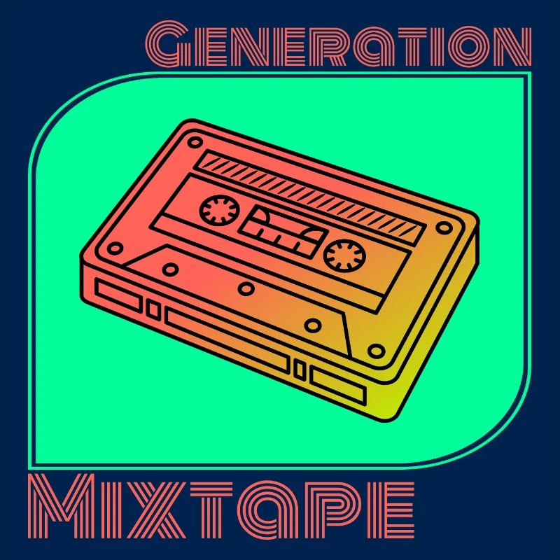 Generation Mixtape Kassette Kidcore Geschenk Idee
