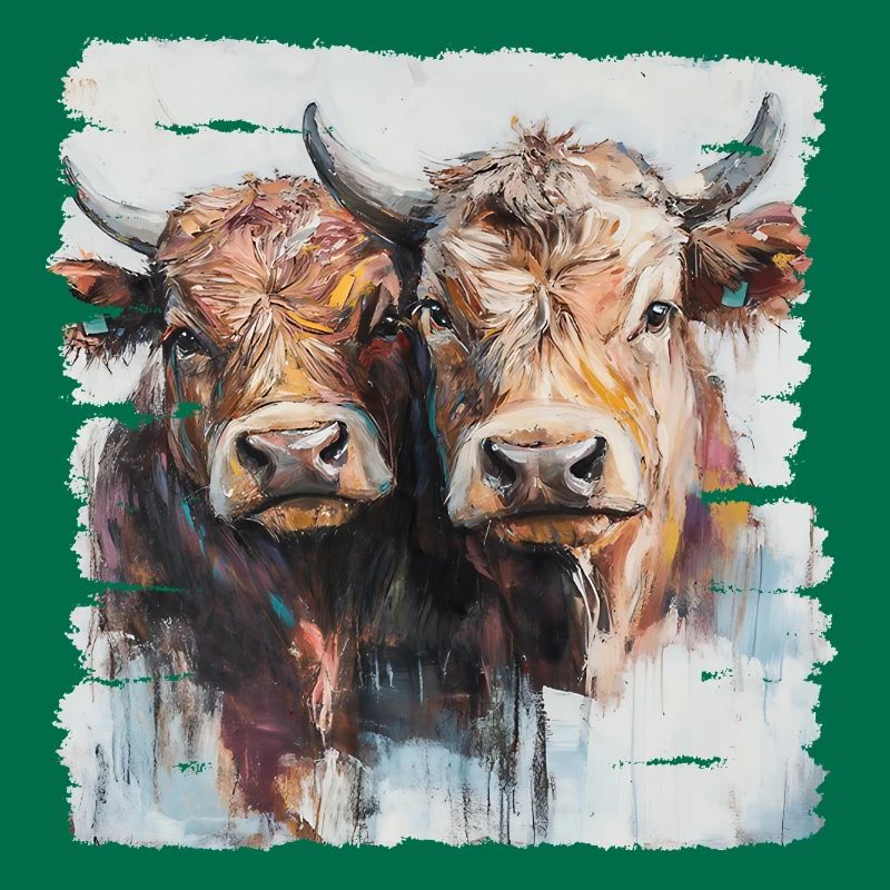 Zwei Jungbullen oder zwei Kühe?