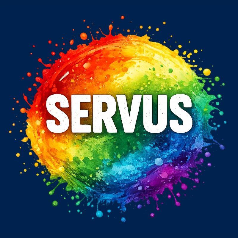 Explosion colorée SERVUS