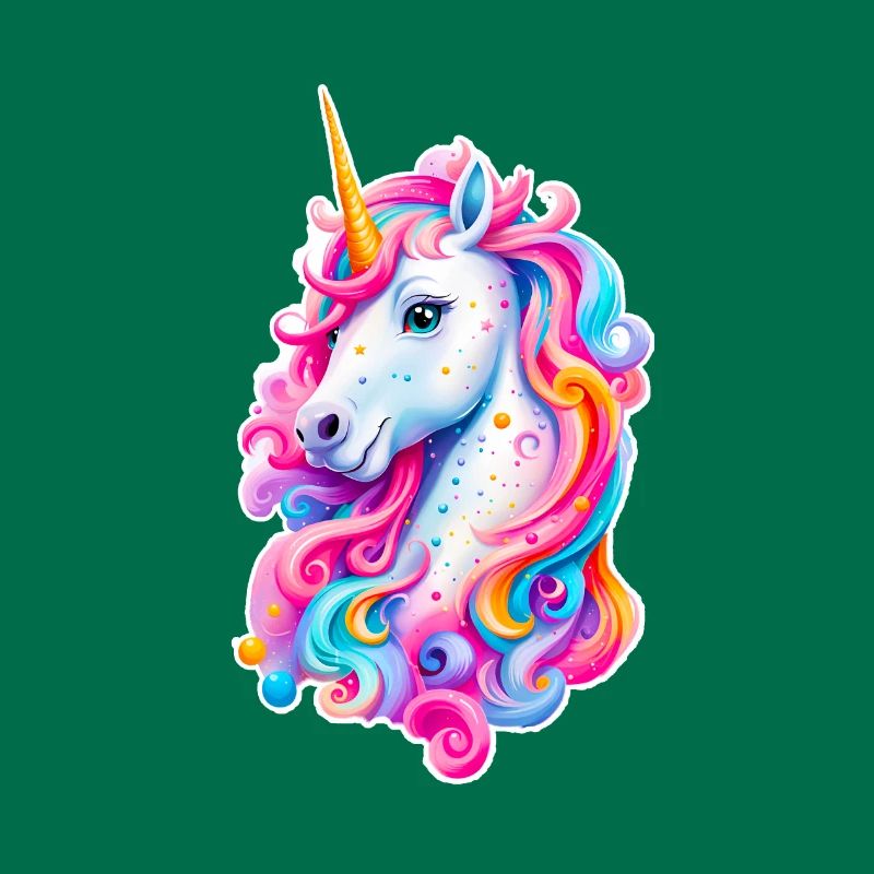 Regenbogen Einhorn 01