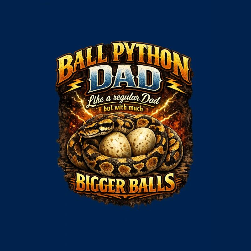 Ball Python Dad Bigger Eggs King Python Owner