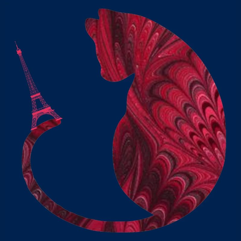 chat avec tour Eiffel e 68