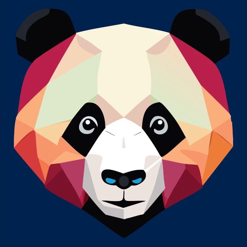 Panda Low Poly