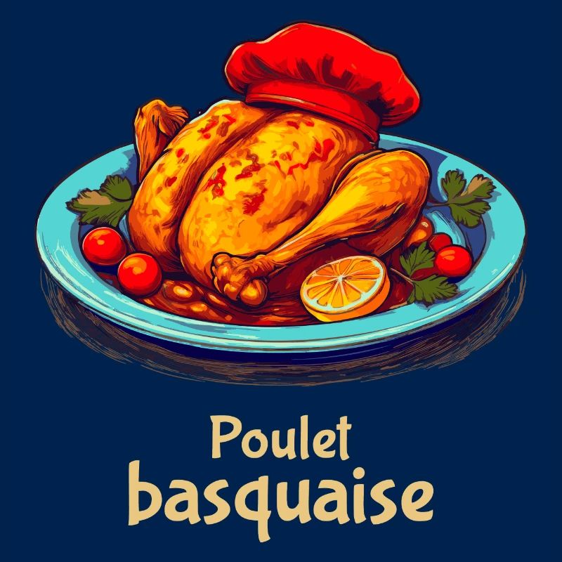 Chicken Basquaise - Plain text