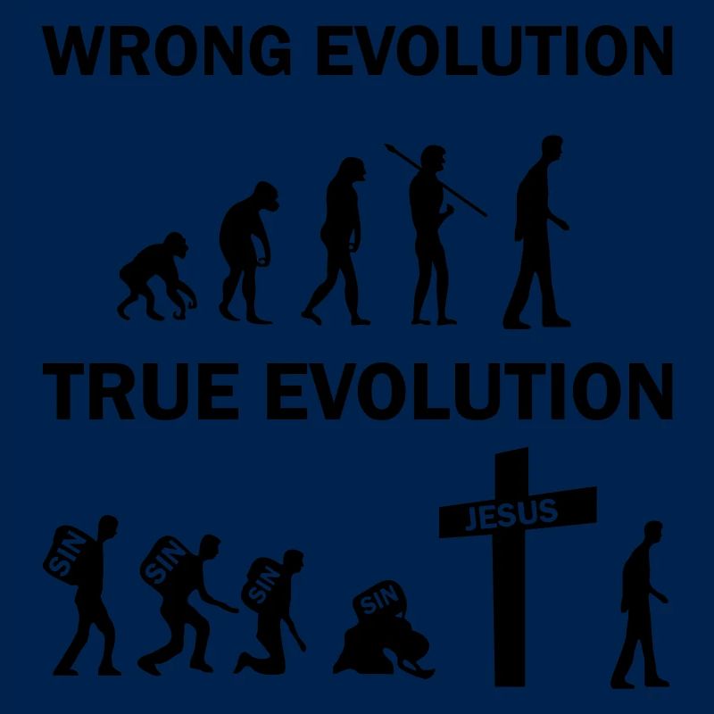 Jésus de la véritable évolution