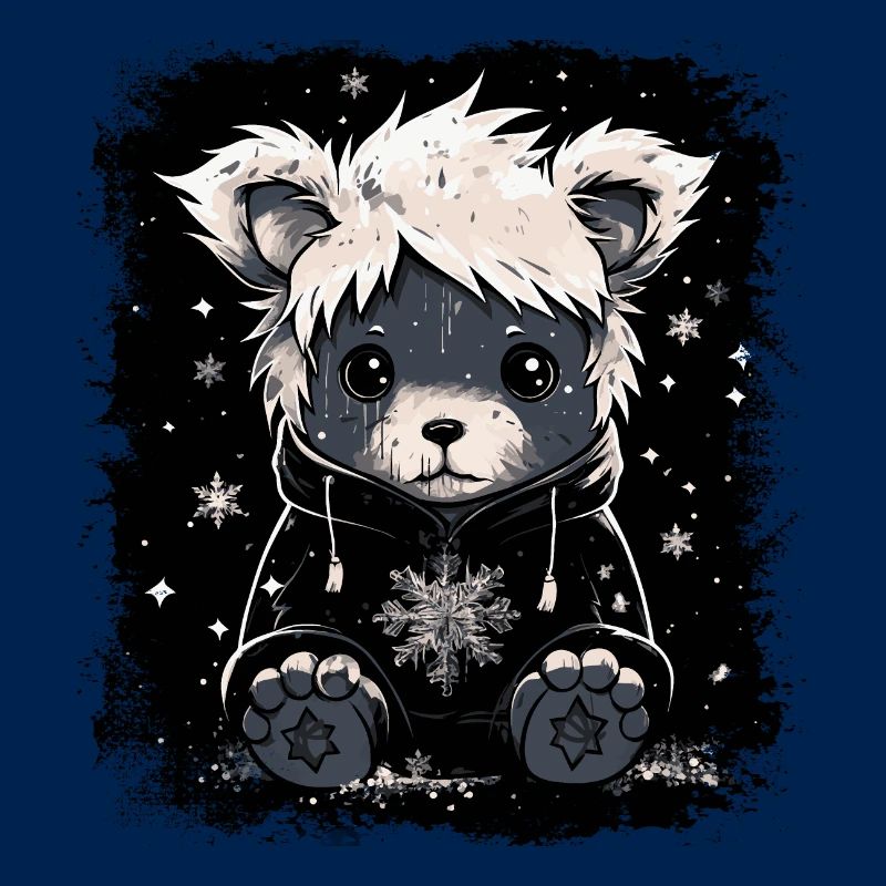 Niedlicher Emo Teddybär
