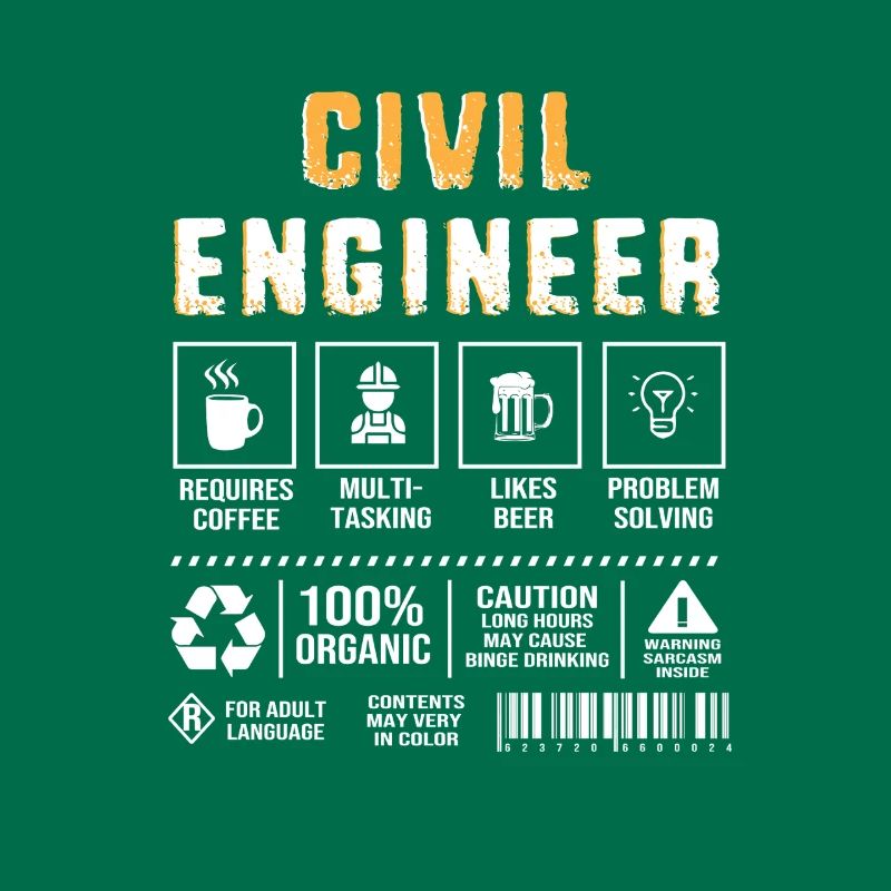 Civil Engineer Construction Site Construction Worker