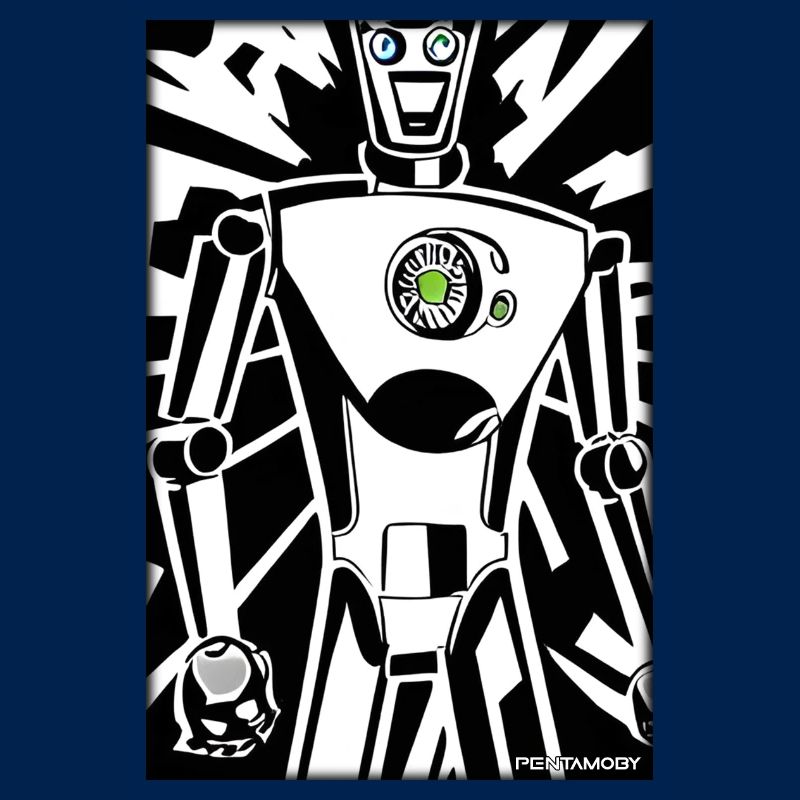 Robot Comic Future Cyborg Machine Technology