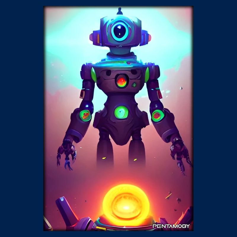 Robot Future Science Sci-Fi Machine