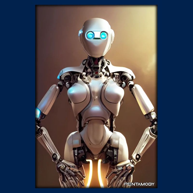 Robot Future Science Machine de science-fiction