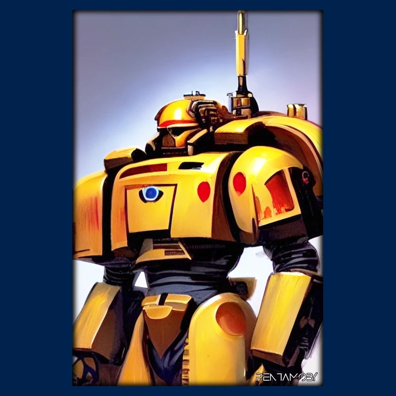 Kampfbot Robot Super Soldier Machine Warrior