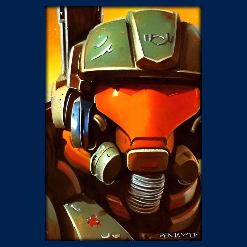 Kampfbot Robot Super Soldier Machine Warrior