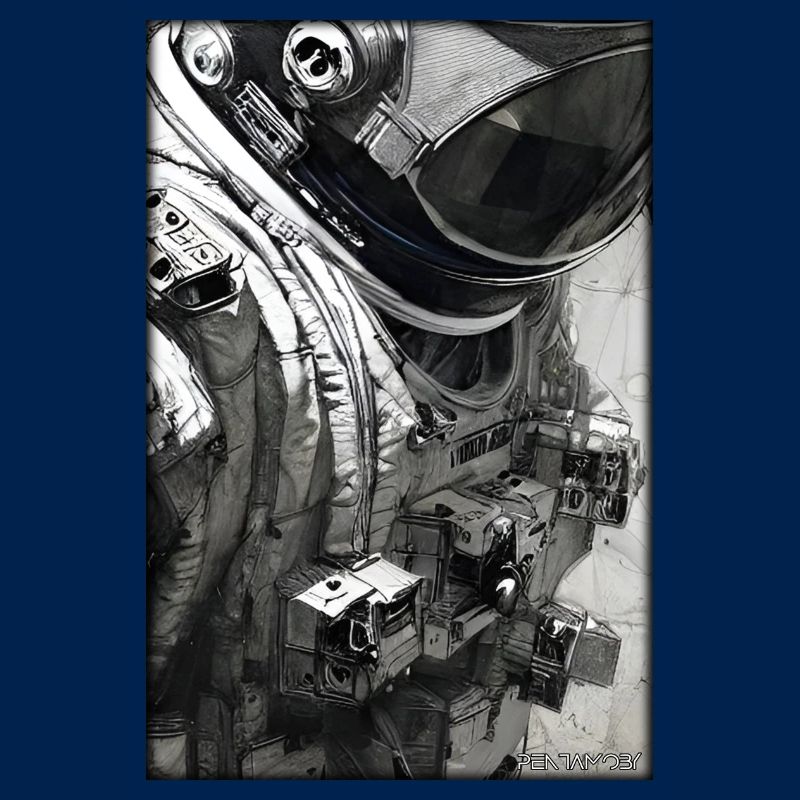 Astronaut Future Sci-Fi Technology