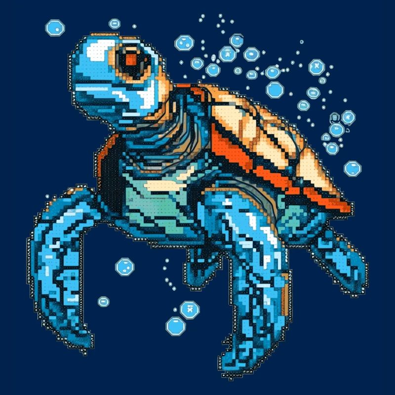 Turtle est composé de pixels