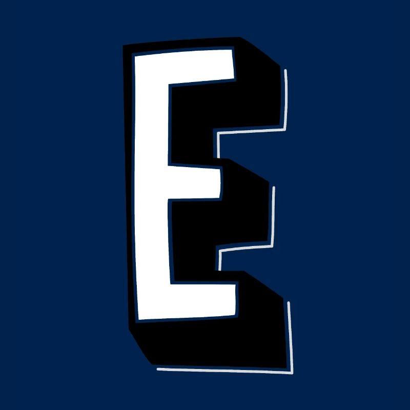 Buchstabe E - Alphabet E.