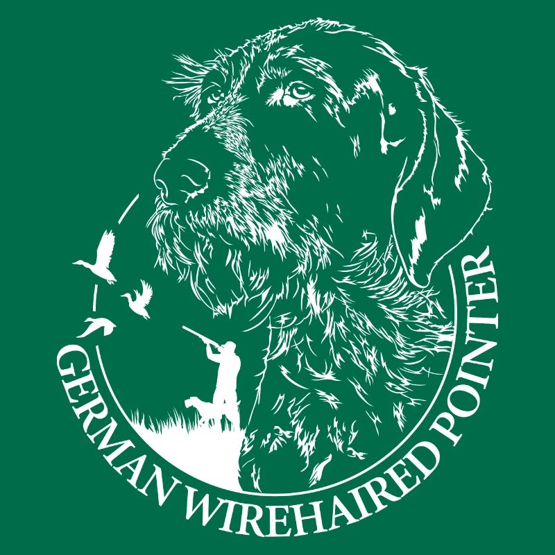 German Wirehaired Pointer Jagdhunde Jäger Wilsigns