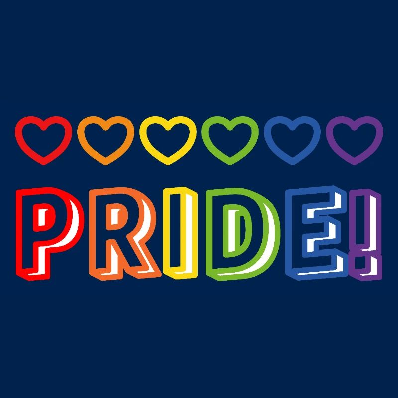 Pride Regenbogenherzen