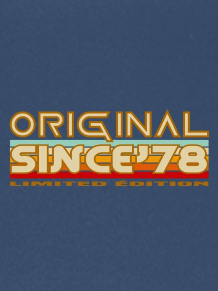 Original Since 78 Retro-Logo