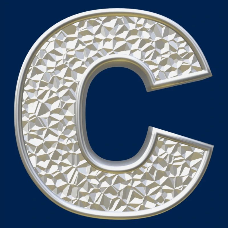 C, lettre, lettre C, initiale, initiale C, monogramme,