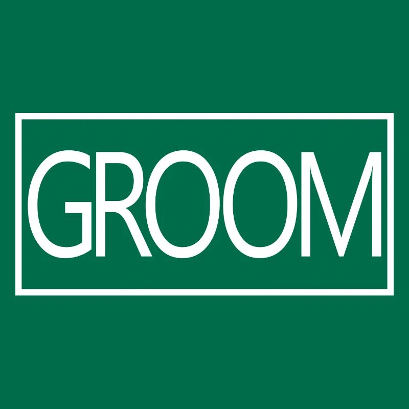 Bräutigam - Ehemann wird Hochzeitsfeier Verlobung