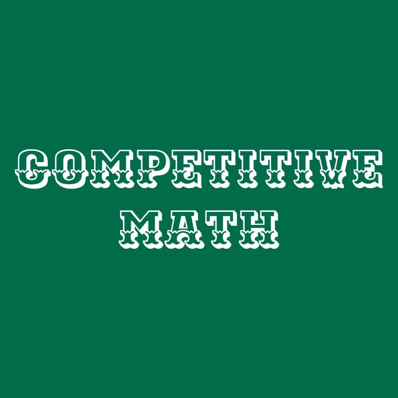 Tshirt Competitive Math