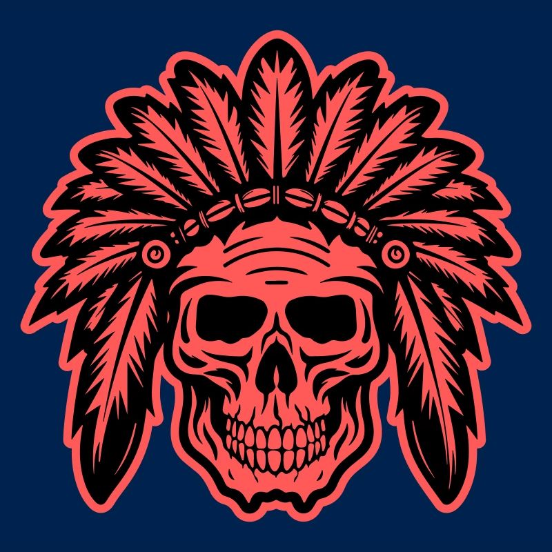 Crâne de chef indien Apache