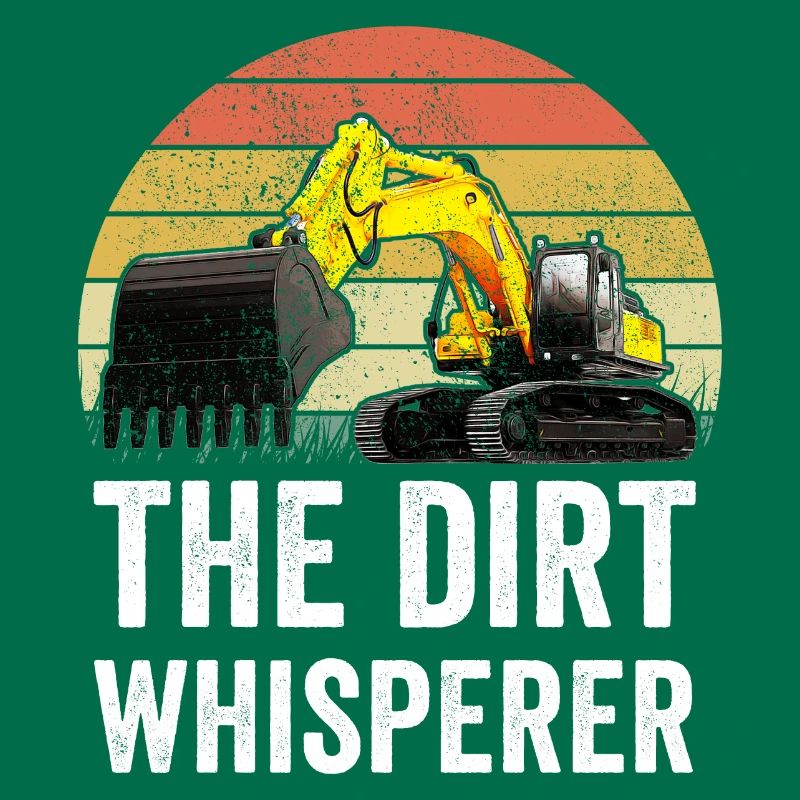 Excavator Construction Worker