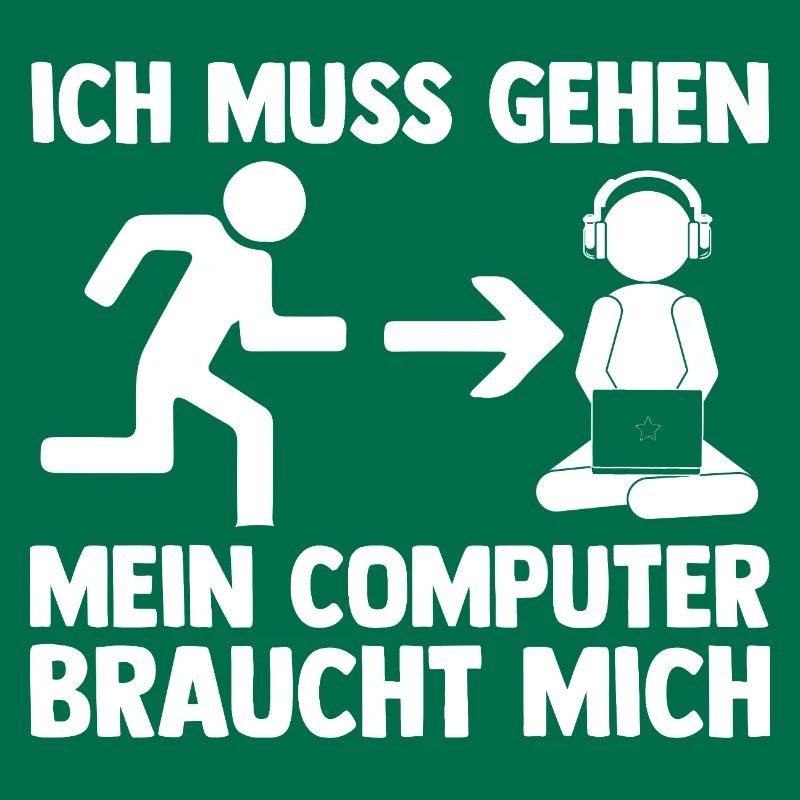 Computer Zocker Programmierer Administrator Gamer