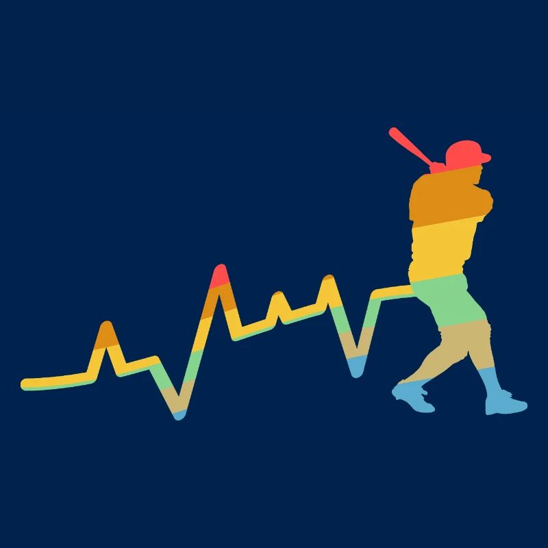 Baseballspieler Evolution Baseball