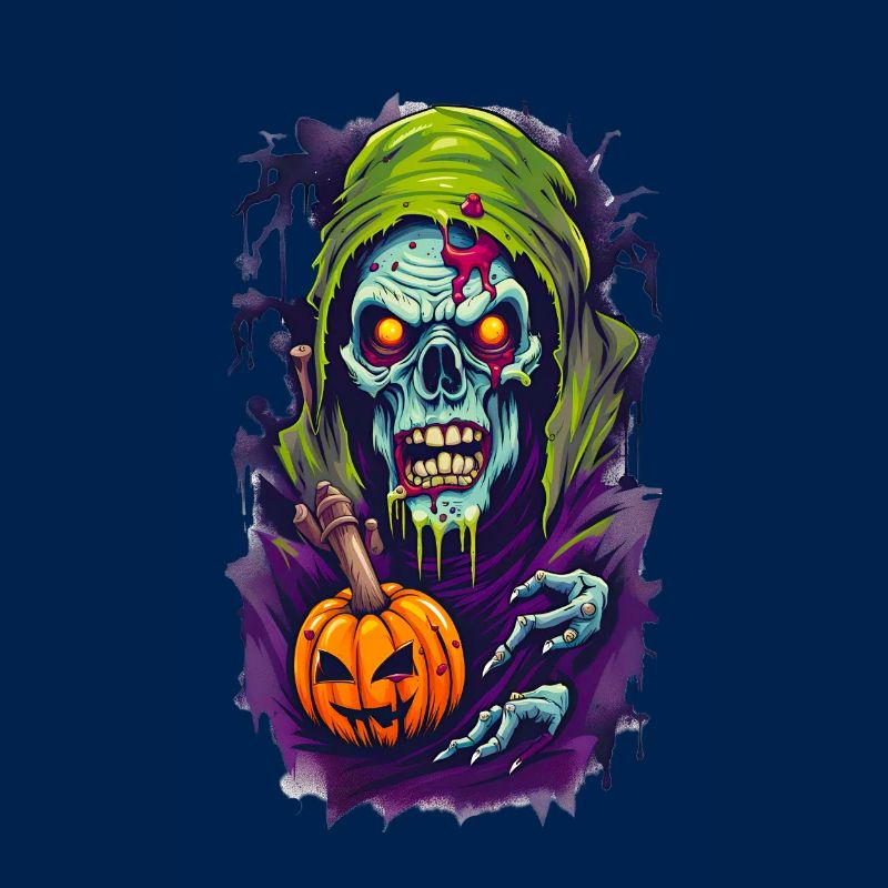 Halloween Horror Totenkopfschädel