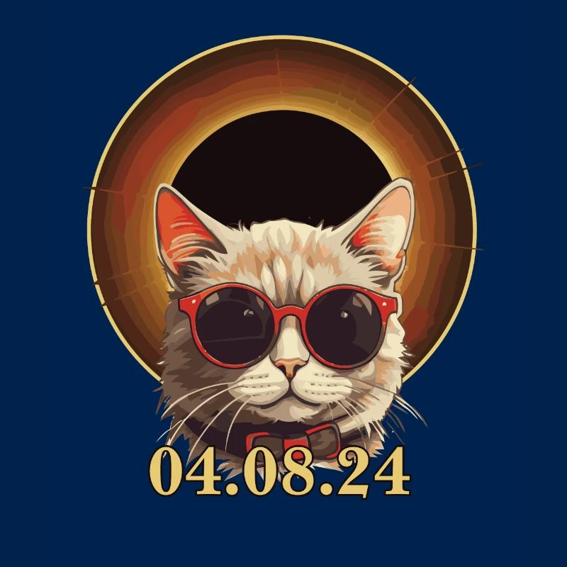 Total Solar Eclipse 2024 Cool Cat Lunar Path Of