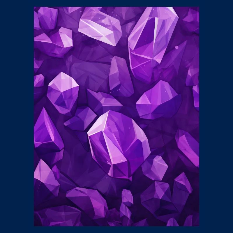 Amethyst Stone Pattern