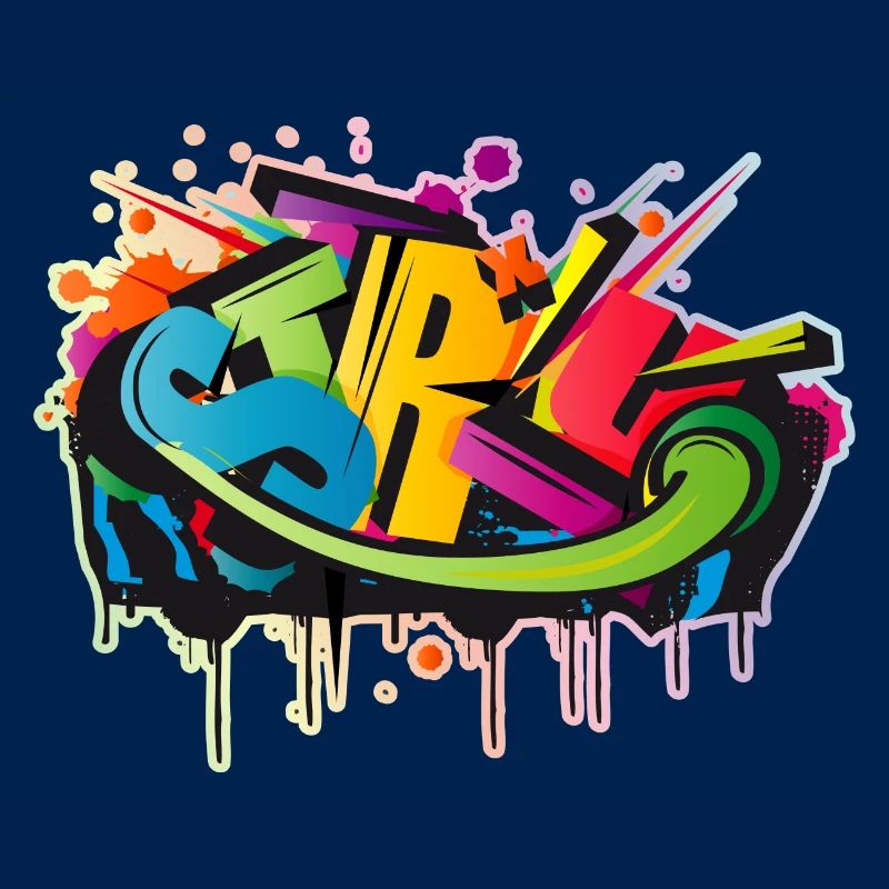 graffiti d’art urbain coloré cool comme STYLE-WRITING