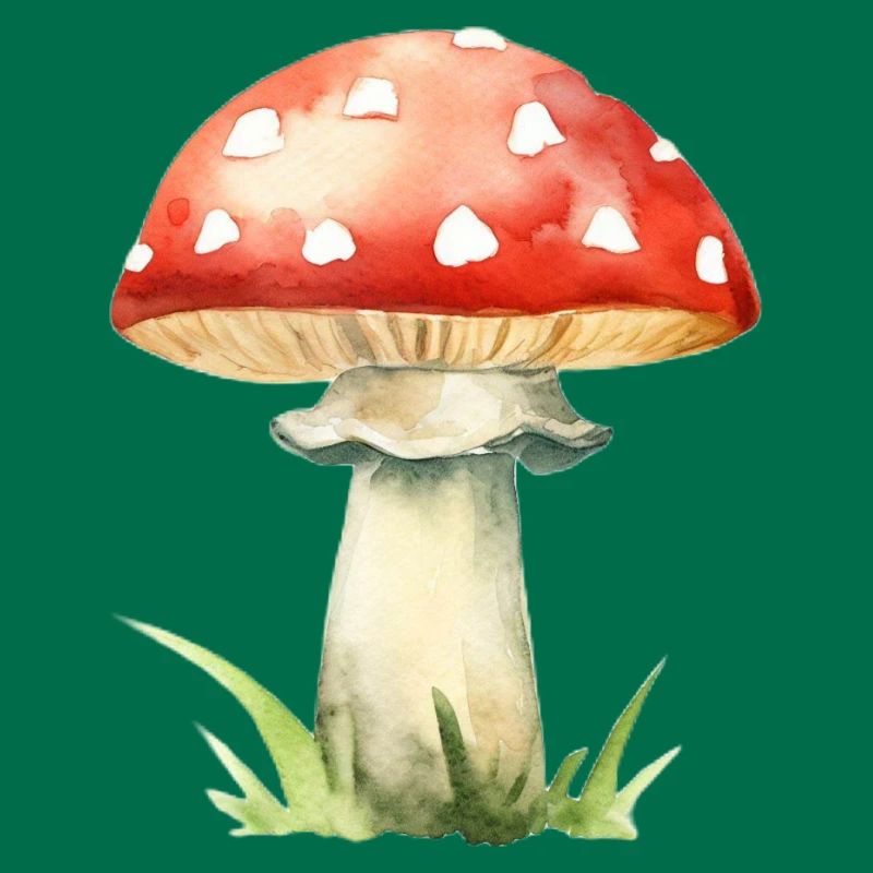 Red mushroom toadstool