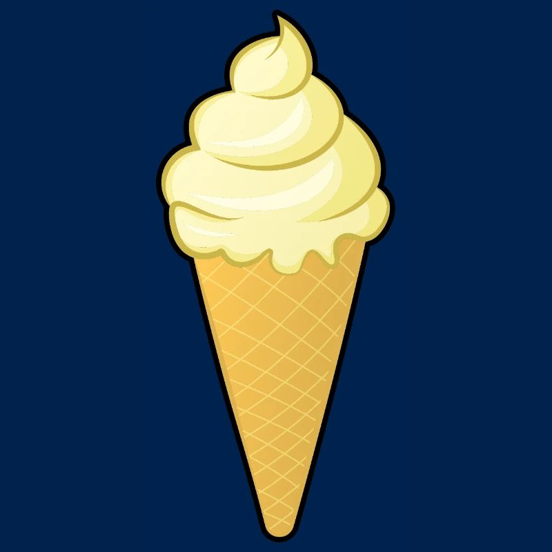 Vanille Eis Kostüme Eiscreme Eistüte Vanilleeis