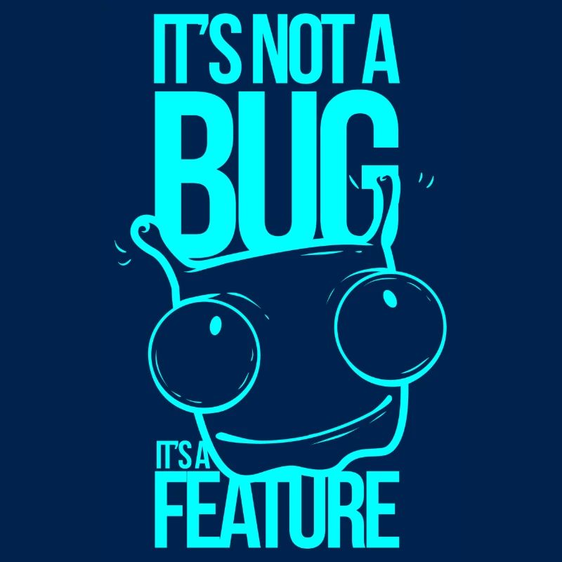 It´s not a Bug It´s a Feature