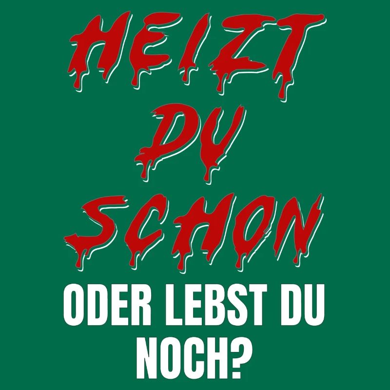 Heizt du schon oder lebst du noch? Halloween sarka