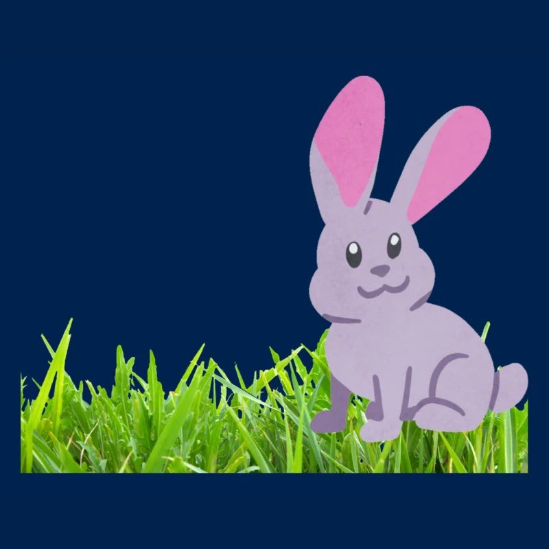Rabbit on grass