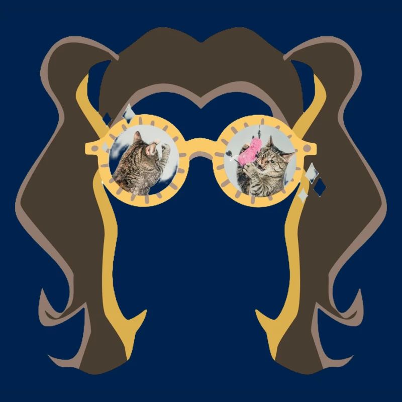 Mädchen mit Brille 1