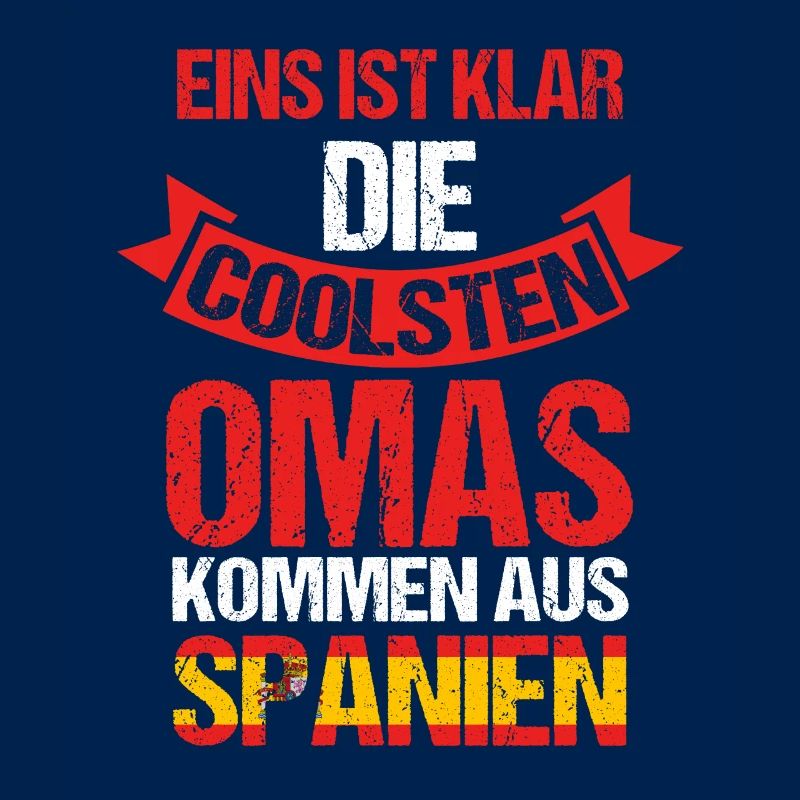 Spanier Oma Großmutter Spanien