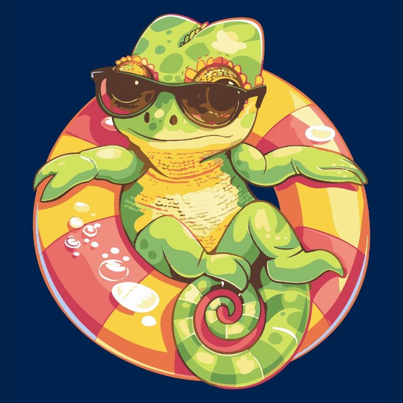 Chameleon Comic Cool