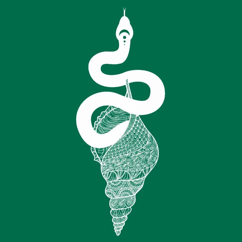 Cosmos Serpent - Snake with shell with pattern