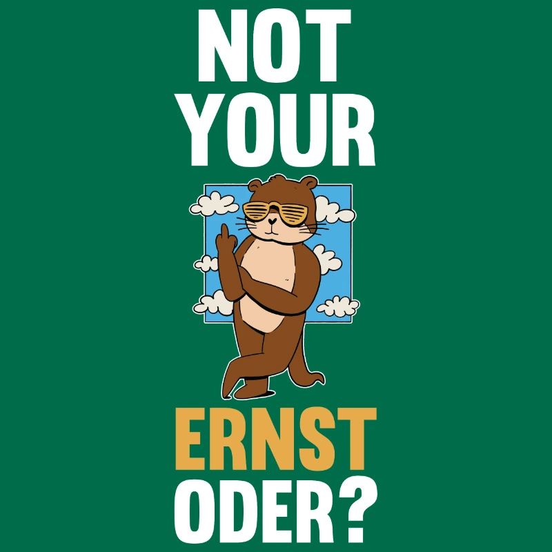 Not Your Ernst Oder Mittelfinger Bär