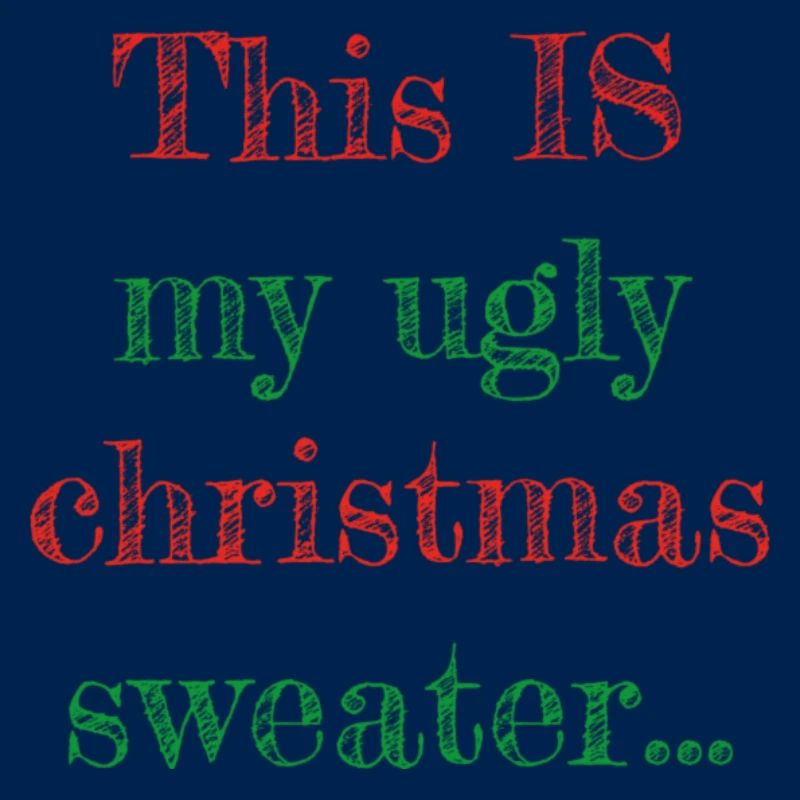 Pull de Noël moche