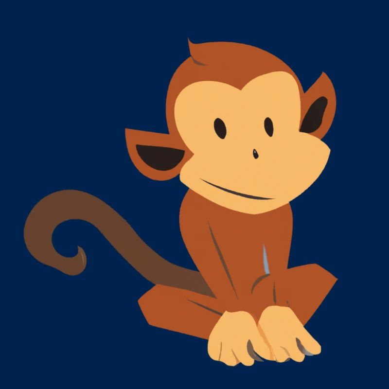 Süßes kleines Äffchen