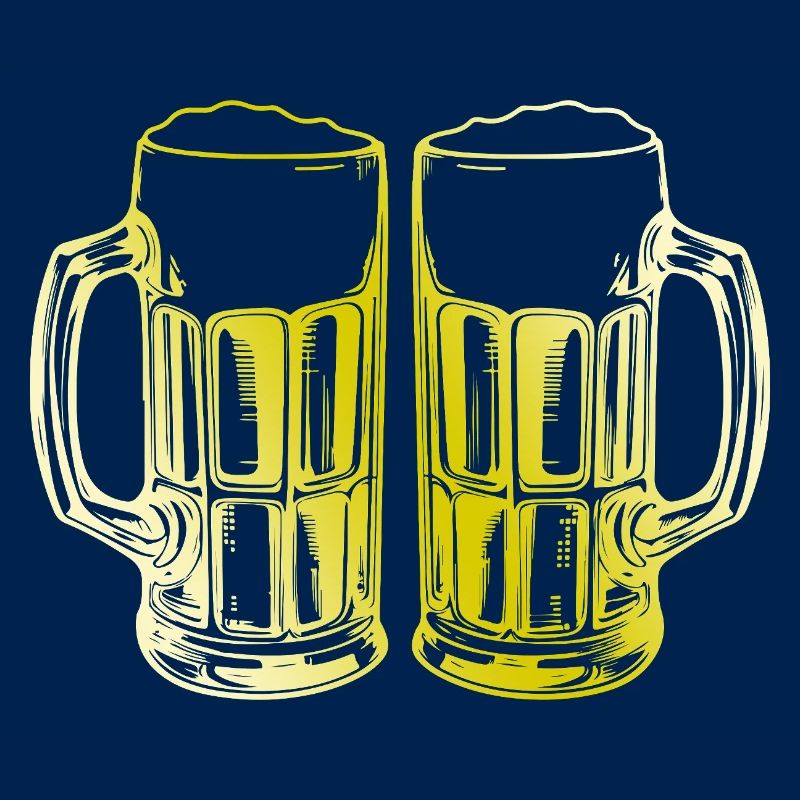 Bier Biergläser Anstoßen