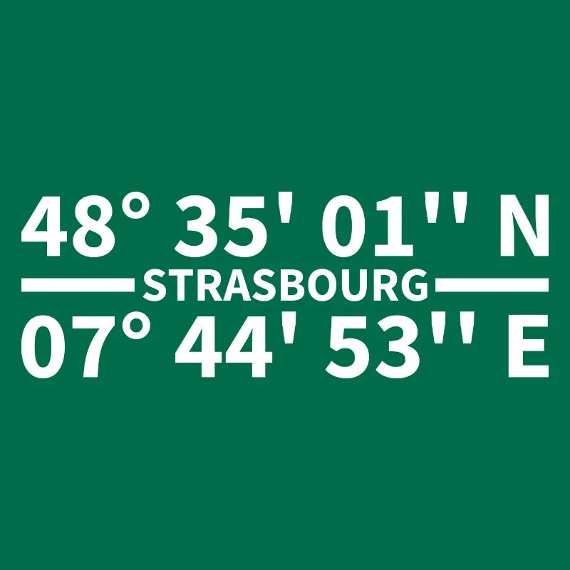 Strasbourg coordinates