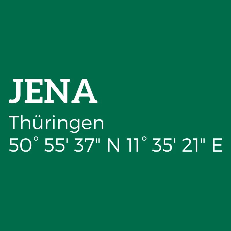 Jena, Thuringia coordinates
