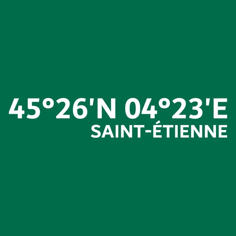 Saint-Étienne Coordinates