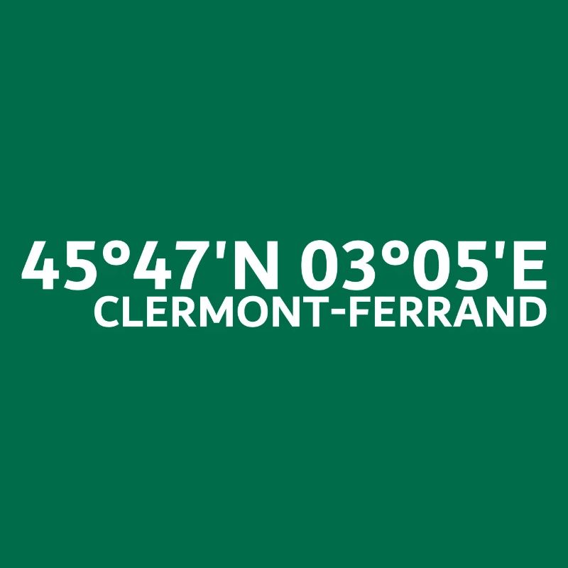 Clermont-Ferrand Coordinates